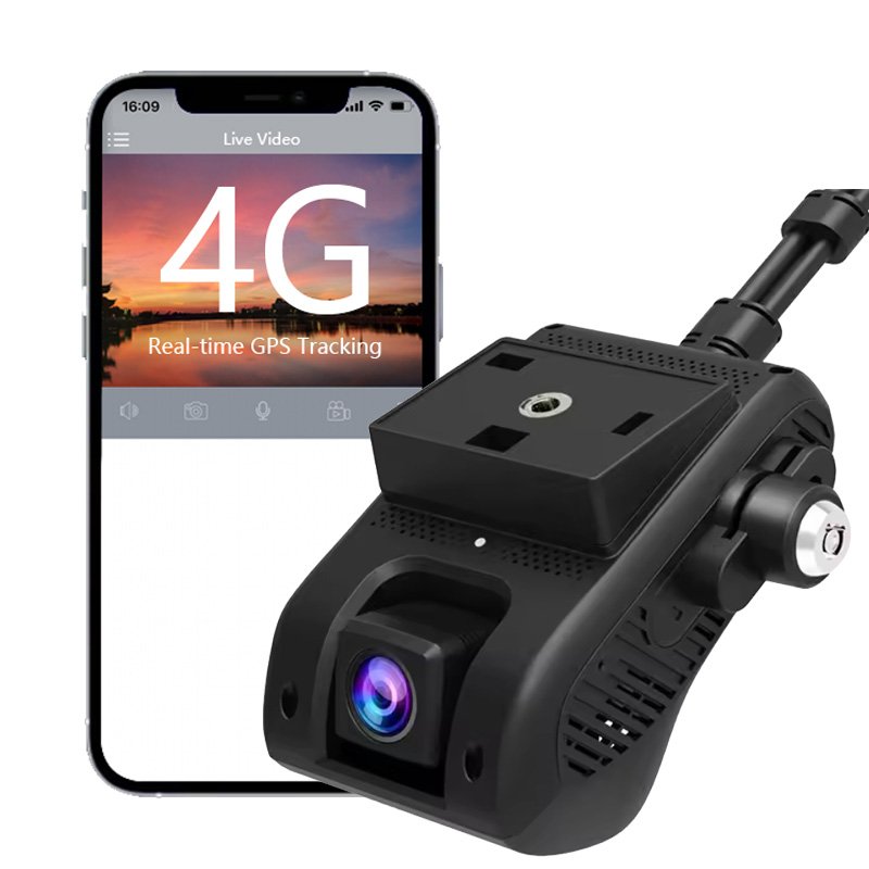 Jimi JC400P 4G Car Camera With Live Stream1080P Dual Cameras GPS Tracking Wifi Hotspot Multiple Alarms DVR Dash Cam Free APP Web